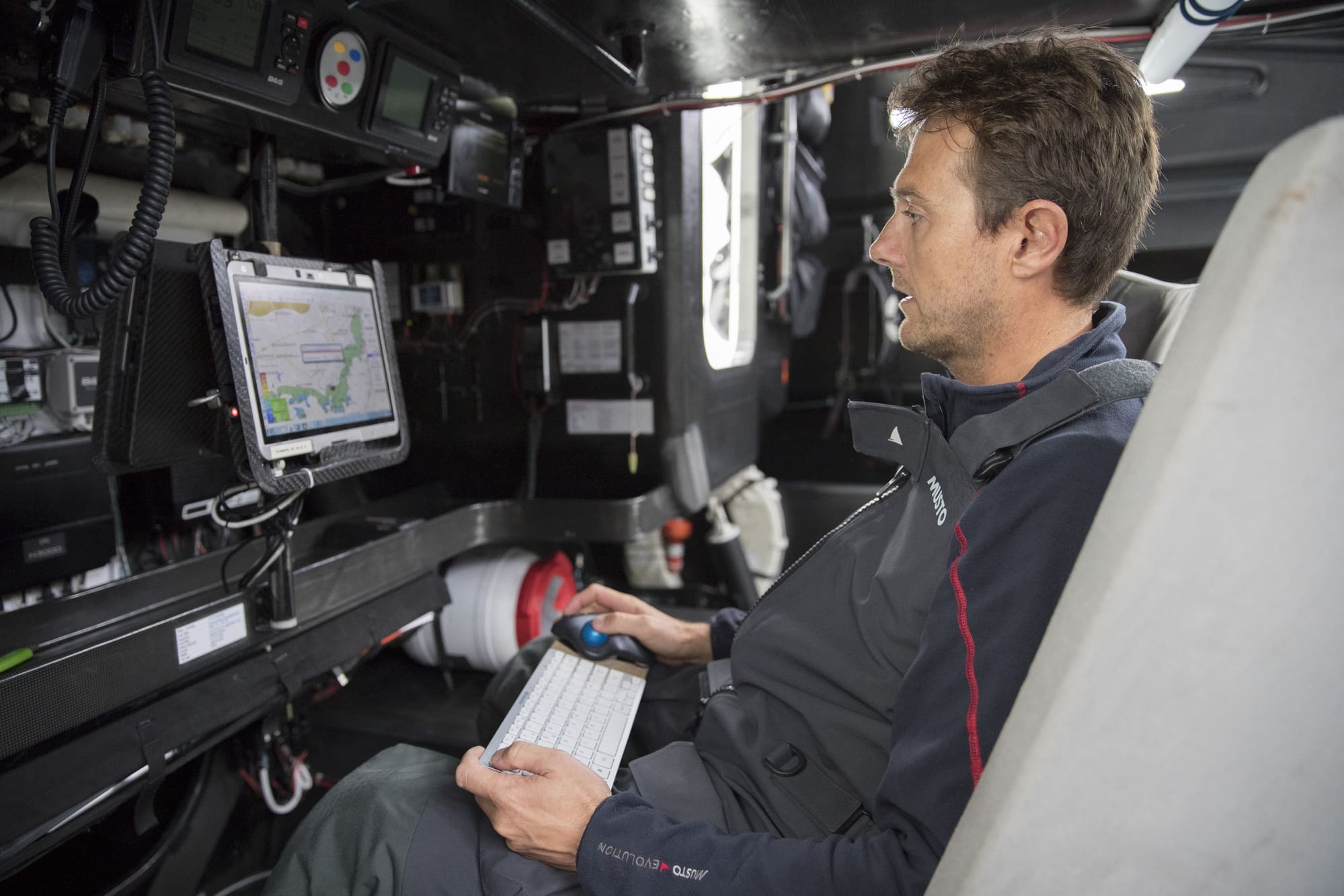 Stéphane Le Diraison se prépare pour l'Armen Race avec Time For Oceans