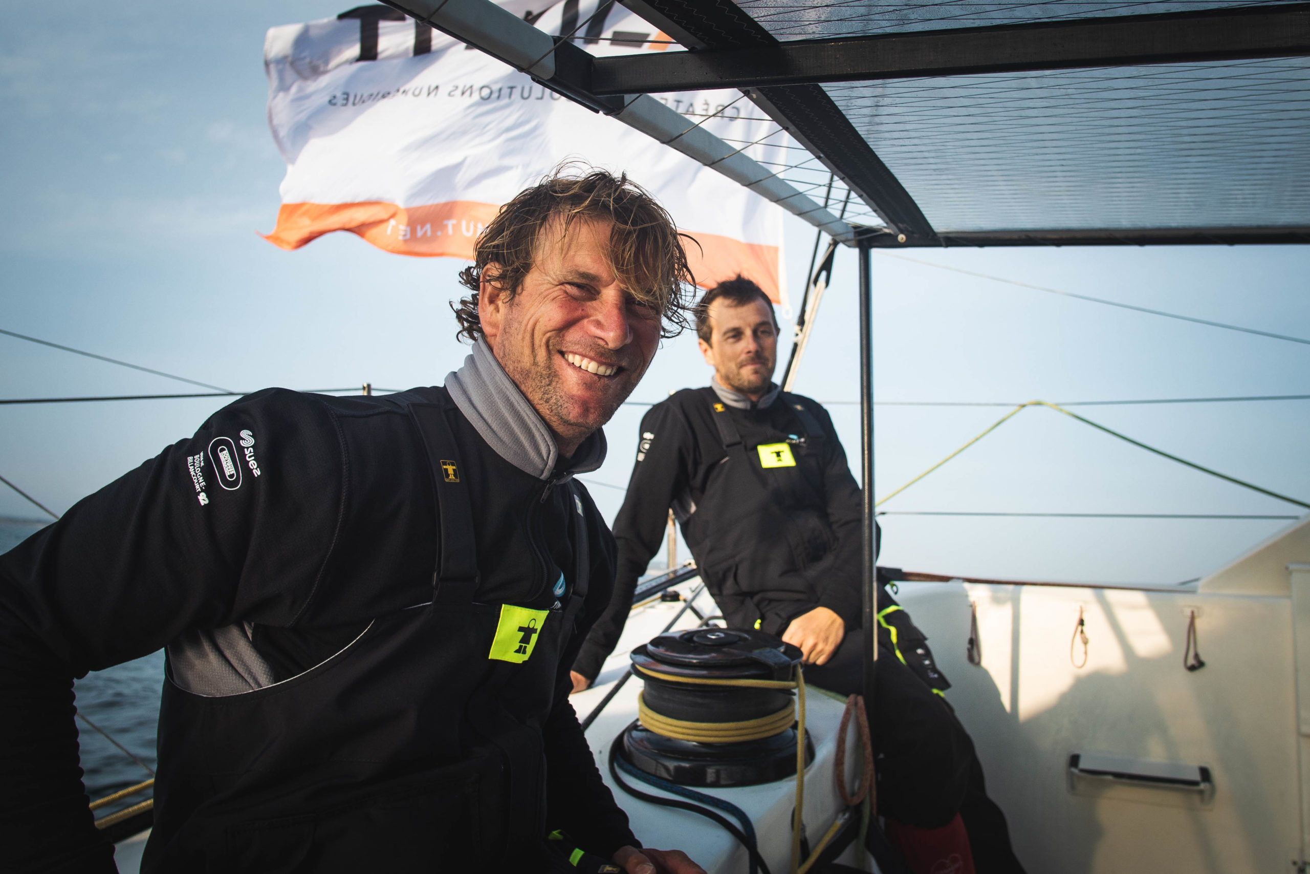 Stéphane Le Diraison et François Guiffant, nouveau duo pour la Transat Jacques Vabre avec Time For Oceans.